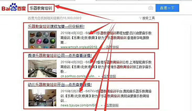 “樂器教育培訓(xùn)”關(guān)鍵詞優(yōu)化上線